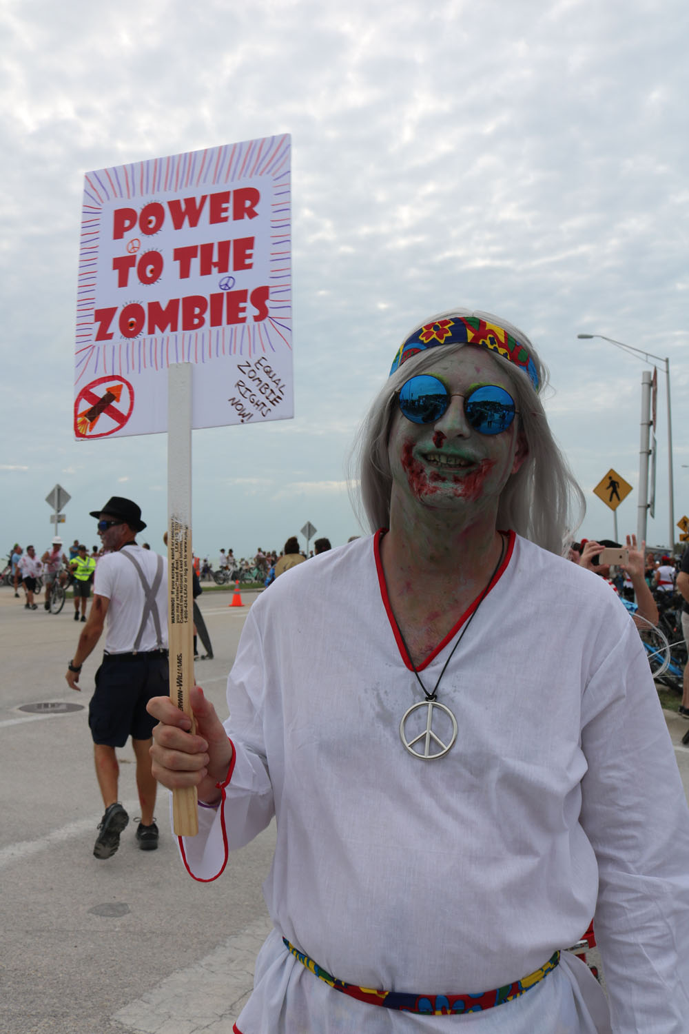 Zombie Bike Ride 2017 photo - Duval Street, Key West